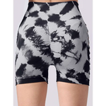 2 Pack Tie Dye High Waist Seamless Yoga Shorts