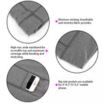 2-Pack: Women High Waist Workout Yoga Side Pocket Compression Cycling Shorts