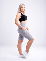 JupiterGear High-Waisted Scrunch Yoga Shorts with Hip Pockets