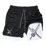 FlexiFit 2-in-1 Performance Running Shorts