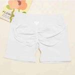 Seamless Silicone Printed Yoga Shorts
