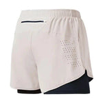 Men's Running Shorts Quick-drying Fitness Black Double Layer Shorts Men New Sport Workout Training Bodybuilding Short Pants