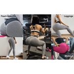 Sport Women Fitness Tight High Waist Push Up Breathable Leggings Fitness Gym Yoga Girls Pants For Sports