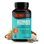 Organic Mushroom Complex Supplement Capsules